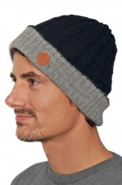 Wendbare Mütze SUAVE aus kuschelweichem Baby Alpaka